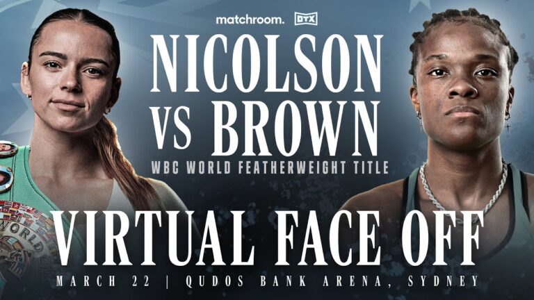 “Skye Was Spoon-Fed Her World Title!” 🍿 Skye Nicolson Vs Tiara Brown eFace Off