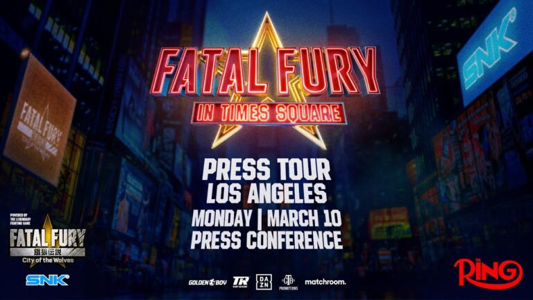 LOS ANGELES PRESS CONFERENCE | Fatal Fury: City of The Wolves'