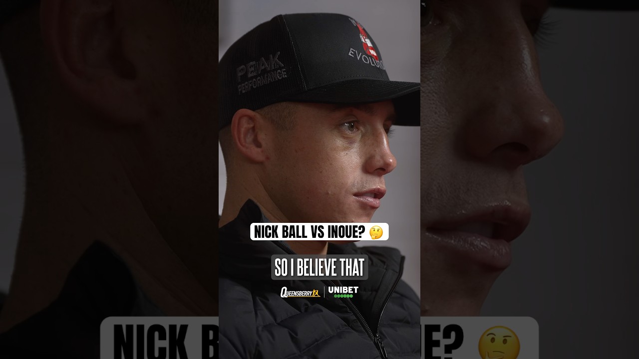 A monumental fight against Naoya Inoue could be on the horizon for Nick Ball 🇯🇵🔜