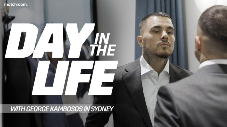 'Gervonta Davis Avoids The Biggest Fights' | George Kambosos Day In The Life