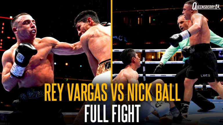 Rey Vargas vs Nick Ball FULL FIGHT | Dramatic World Title Clash in Riyadh ends in CONTROVERSY 😮