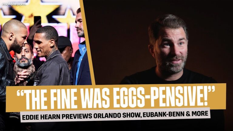 “He Crossed The Line!” – Eddie Hearn Talks Williams Vs Volny, Eubank-Benn, Inoue-Akhmadaliev & More