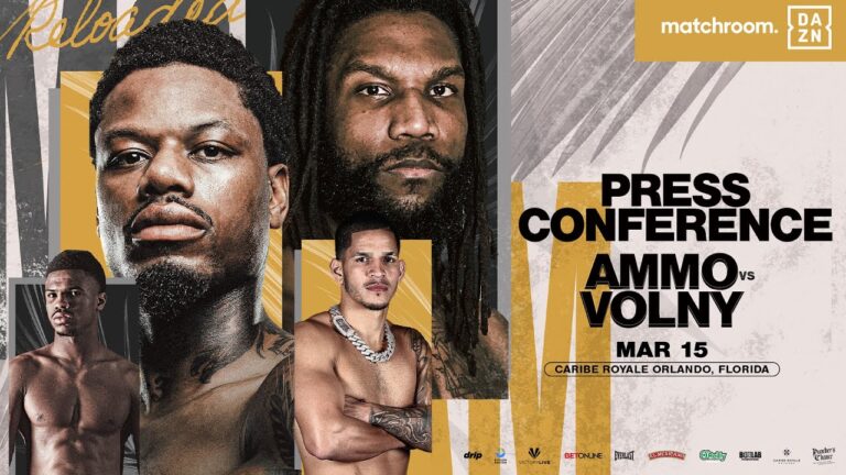 Austin Williams Vs Patrice Volny Press Conference Ft Berlanga & Jones