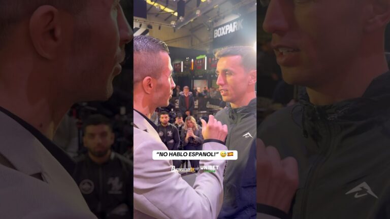 When the language barrier stops you from talking trash 😅 | Ionut Baluta vs Brad Strand face off 👀