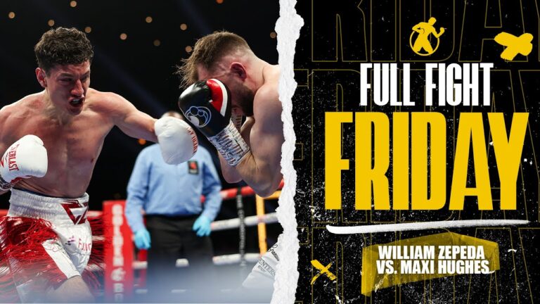 Full Fight | William Zepeda vs. Maxi Hughes…A knockout machine!