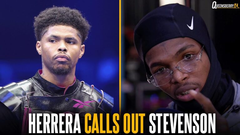 “NO MORE RUNNING!” 🗣️ Jadier Herrera DEMANDS for Shakur Stevenson to send him a contract ✍️