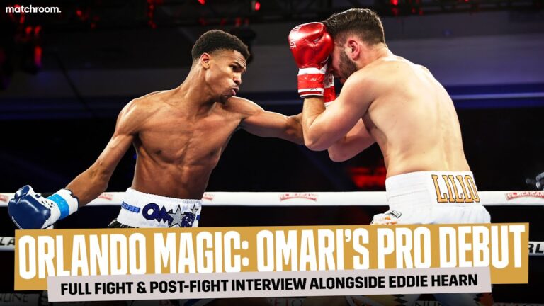 A Star Is Born: Omari Jones Shines On Pro Debut Vs Alessio Mastronunzio [Full Fight]