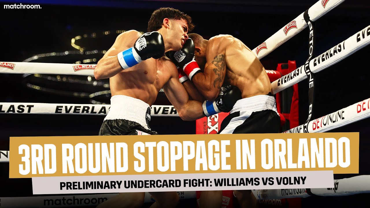 Carlos De Leon Castro Vs Carl Rogers: Full Fight (Williams Vs Volny Undercard)