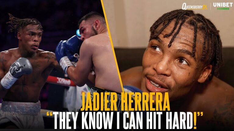 A RELENTLESS Jadier Herrera sends another message to Shakur Stevenson 😳