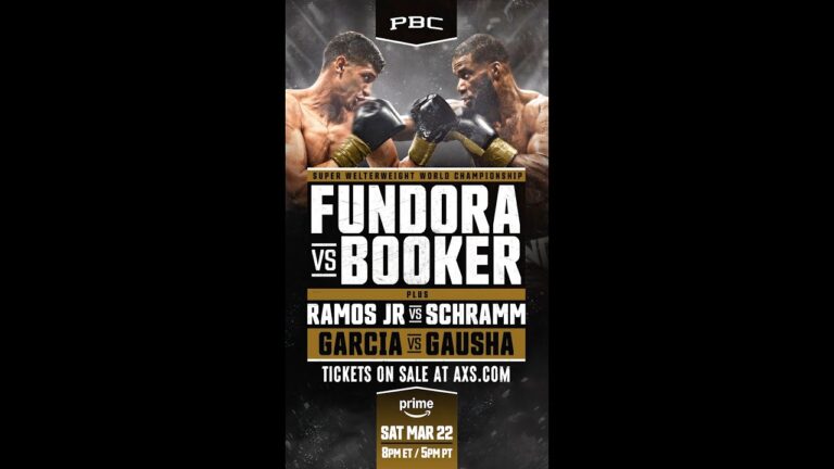 Fundora vs Booker PREVIEW: March 22, 2025 on Prime Video