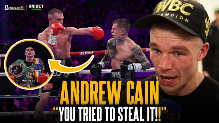 “YOU TRIED TO STEAL IT!” Andrew Cain reveals CONFRONTATION with Charlie Edwards post-fight 😳🍿
