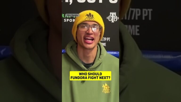 Who do you want to see Fundora fight next? 👀🥊