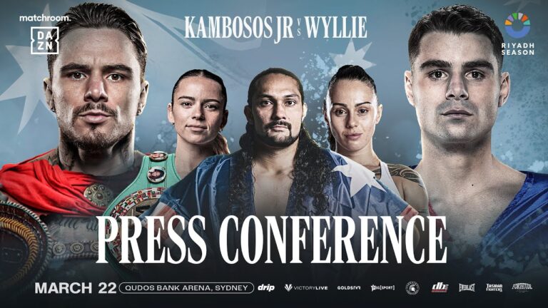 George Kambosos Vs Jake Wyllie & Skye Nicolson Vs Tiara Brown Press Conference