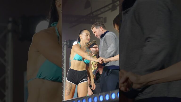 💪👀 Cherneka Johnson & Nina Hughes Final Face Off Before Rematch