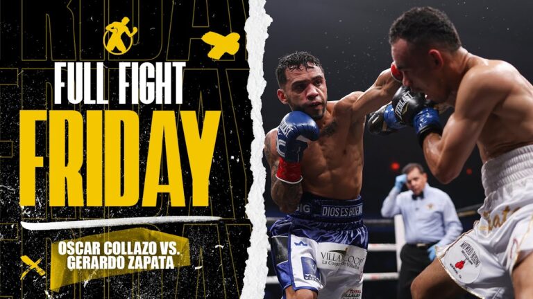 Full Fight | Oscar Collazo vs. Gerardo Zapata! The Boricua steals the night on BHF weekend!