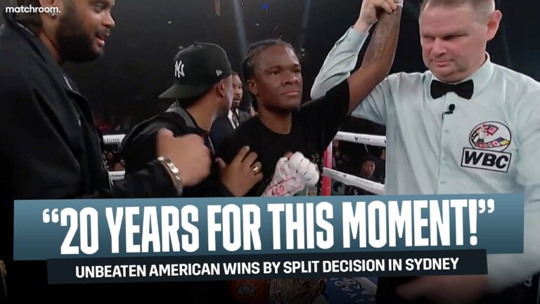 And The New 👑 Tiara Brown Dethrones Skye Nicolson & Wins WBC World Title