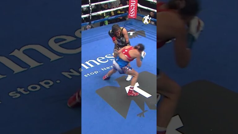 Marlen Esparza in her first title fight!