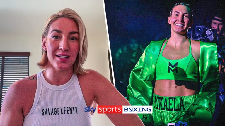 “She's 100% scared to go face-to-face with me” 👀 | Mikaela Mayer previews Sandy Ryan fight!
