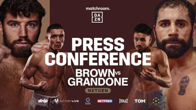 Pat Brown Vs Federico Grandone & Undercard (Vuong-Flynn) Press Conference