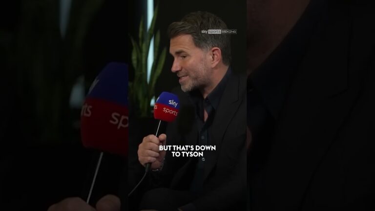 Eddie Hearn gives an update on the future of Anthony Joshua 💭