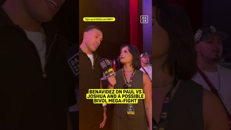 David Benavidez talks Jake Paul vs Anthony Joshua, and a possible mega-fight with Bivol🔥