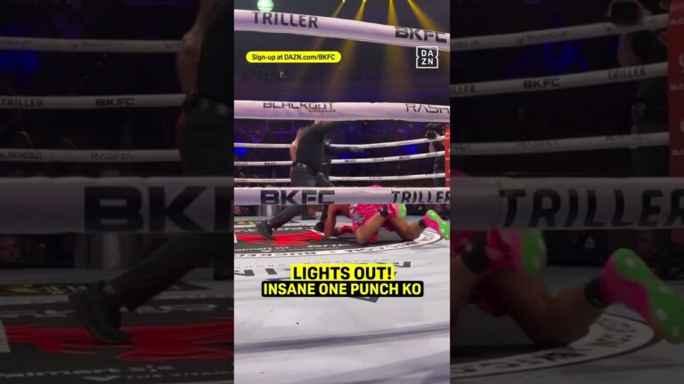 ALL IT TAKES IS ONE 👊💥