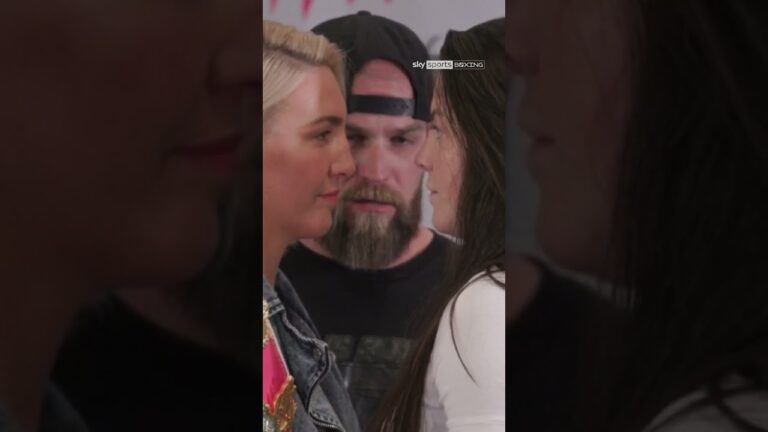 A FROSTY face-off between Mikaela Mayer and Sandy Ryan 🥶‼️