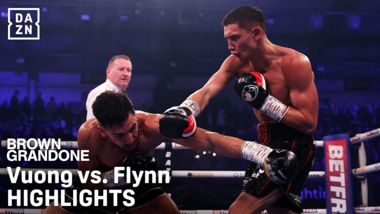 Cameron Vuong vs Jordan Flynn Highlights