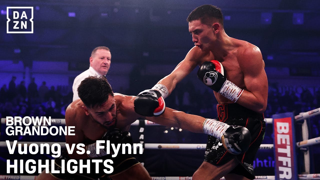 Cameron Vuong vs Jordan Flynn Highlights