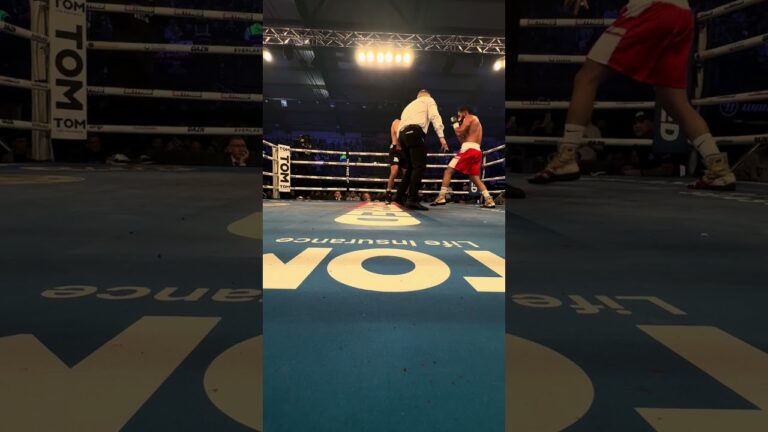 The View From The Canvas: Pat Brown's Pro Debut Stoppage 💣