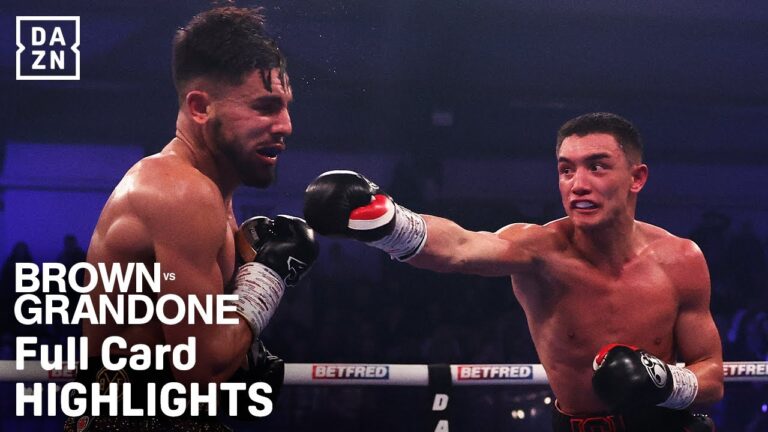 Pat Brown vs. Federico Javier Grandone Full Card Highlights