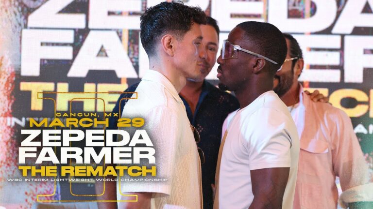 They settle #TheREMATCH TONIGHT! 🔥 #ZepedaFarmer2