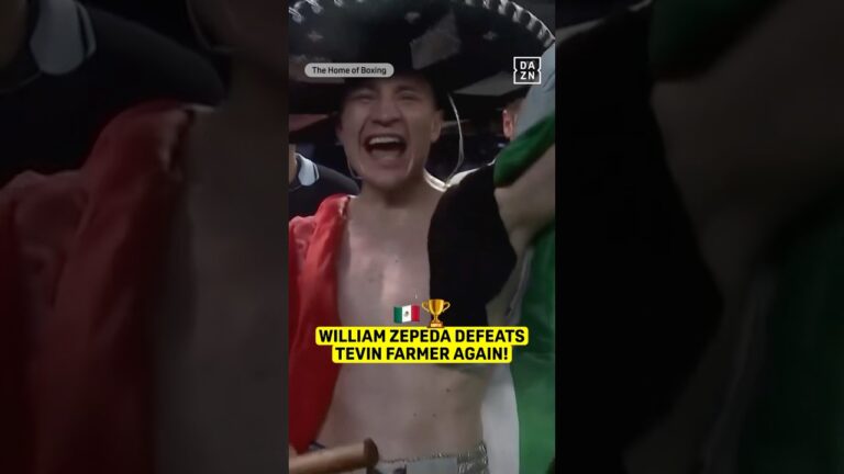 William Zepeda repeats the W 🇲🇽 #shorts