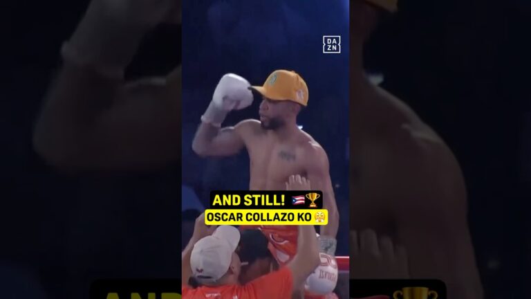 Oscar Collazo is DIFFERENT 😤🇵🇷 #shorts