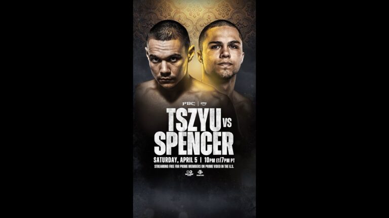 Tszyu vs. Spencer Fight Week Is HERE