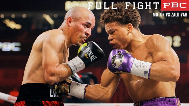 Moton vs Zaldivar FULL FIGHT: February 1, 2025 | PBC on Prime Video