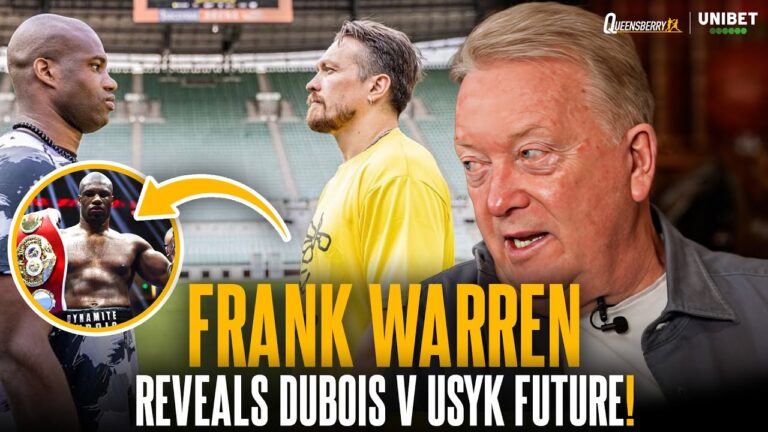 EXCLUSIVE 🚨 Frank Warren UPDATE on Dubois v Usyk 2 & BACKS Jake Paul vs AJ fight? 😮 | UNIBET LOWDOWN