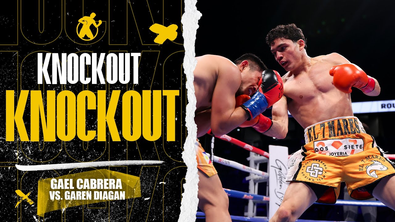 KO | Gael Cabrera vs. Garen Diagan! #goldenboyfightnight