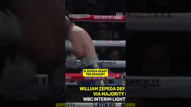 Do you think William Zepeda is ready for Shakur Stevenson? 🤔