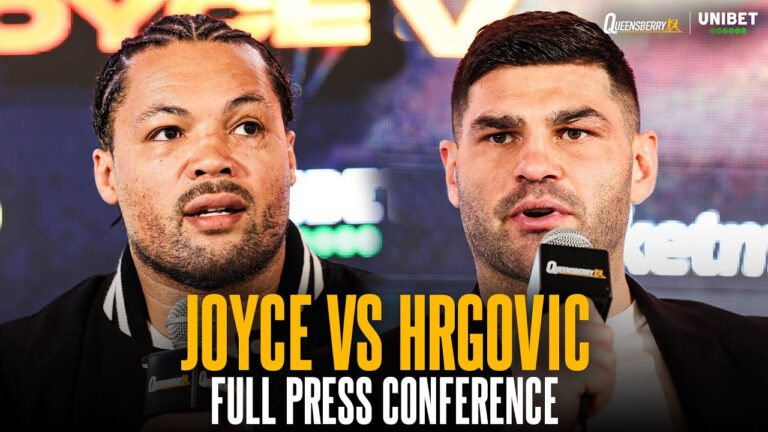 FULL PRESS CONFERENCE! Joe Joyce vs Filip HrgoviÄ‡ – Heavy Impact 🥊