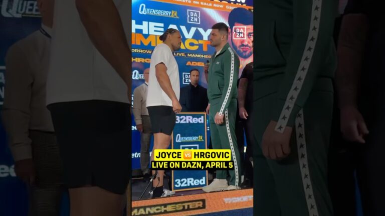 Joyce vs. Hrgovic | FACE OFF |