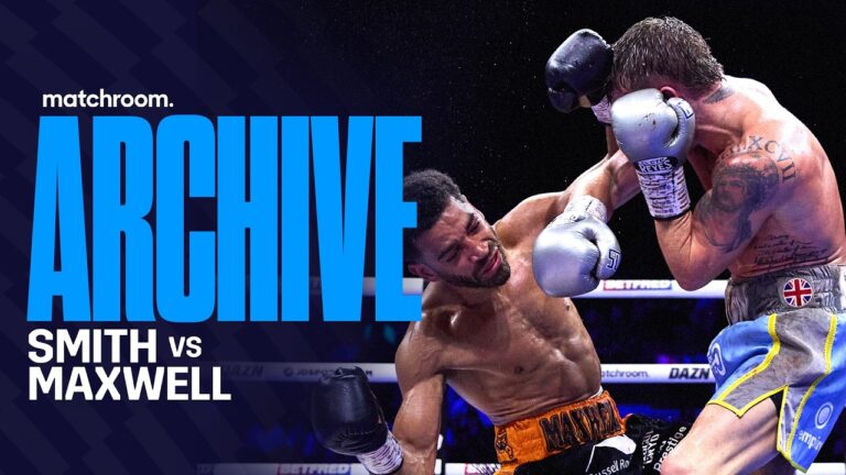 Dalton Smith's Thunderous KO Vs Sam Maxwell | Smith Vs Maxwell Full Fight