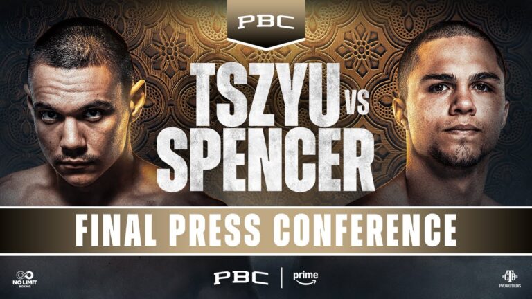 Tim Tszyu vs Joey Spencer FINAL PRESS CONFERENCE | #TszyuSpencer
