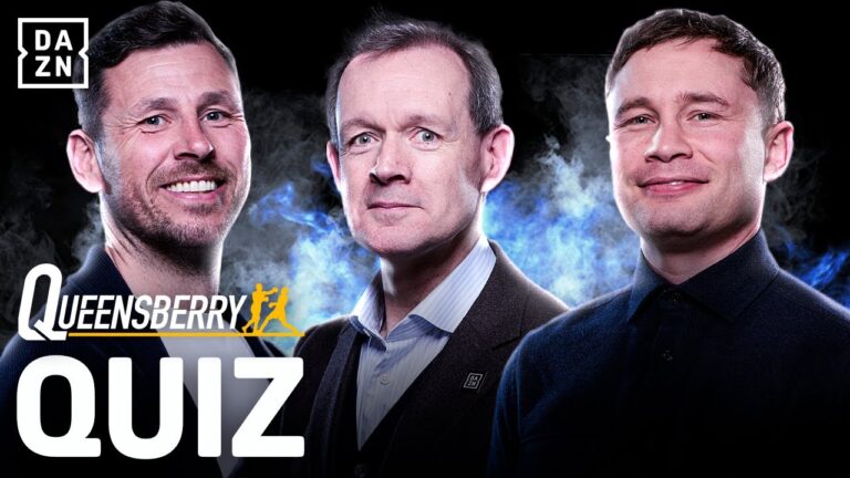 The Queensberry Quiz. Who got the most correct answers: Darren Barker, Adam Smith or Carl Frampton?