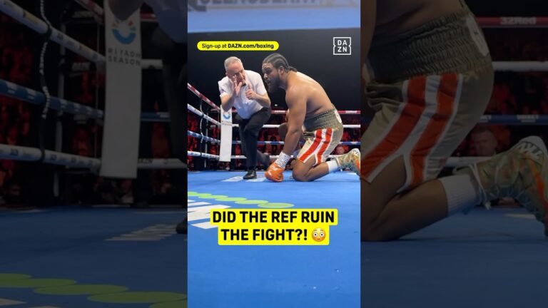 Ref said BREAK 😳 #shorts