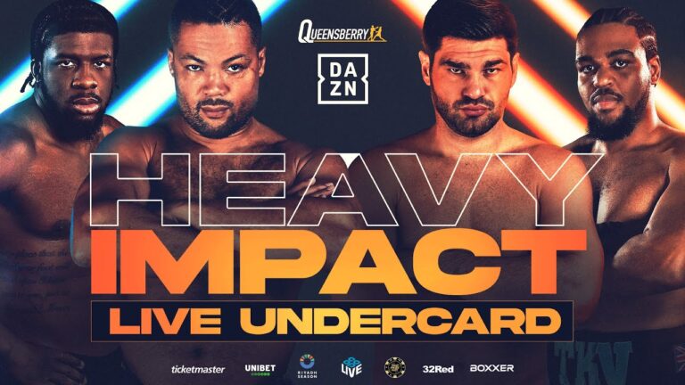 Joe Joyce vs Filip HrgoviÄ‡ & David Adeleye vs Jeamie TKV | LIVE UNDERCARD! | Heavy Impact 🥊