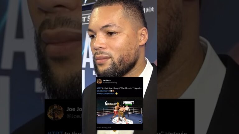 All these years later, Joe Joyce & Filip Hrgovic run it back 🔜🔥