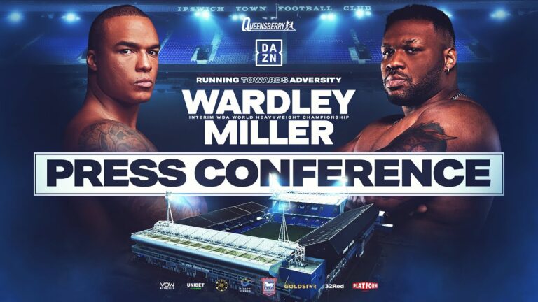FABIO WARDLEY VS. JARRELL MILLER LAUNCH PRESS CONFERENCE LIVESTREAM