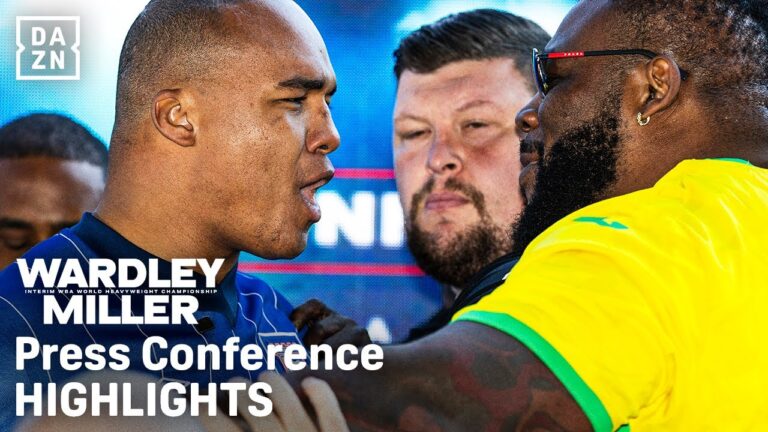 EXPLOSIVE FABIO WARDLEY VS. JARRELL MILLER LAUNCH PRESS CONFERENCE HIGHLIGHTS