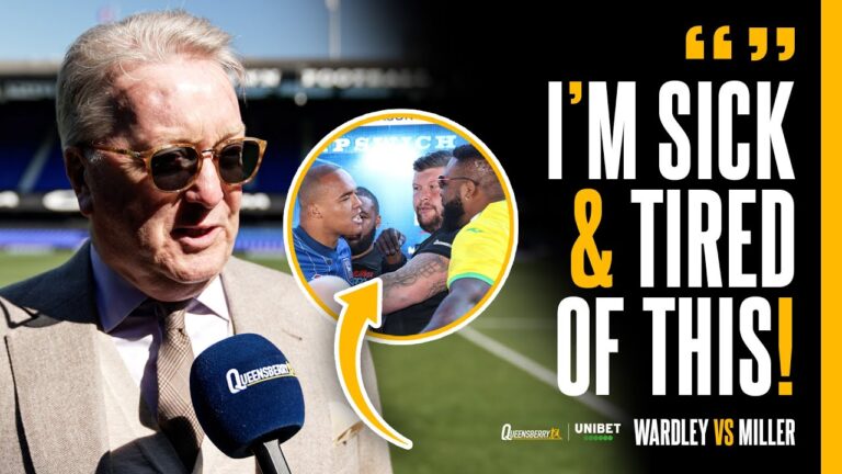 Frank Warren SICK & TIRED of Wardley-Miller BEEF, Calls Big Baby VOLATILE & DEMANDS it LEAVES Boxing